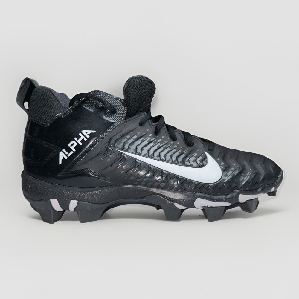 Nike Shoes Mens 7 Wide Alpha Menace 2 Shark Sneakers Black Lace Up BV0146-001